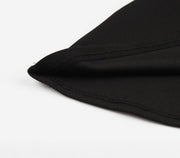 S-4XL Big Size Women Gothic Sexy Mini Dress Autumn Black Mesh Patchwork See-Through Flare Sleeve Draped Elegant Party Dress