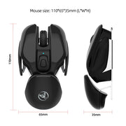 New USB wireless mouse 1600DPI rechargeable office mouse desktop laptop accessories
