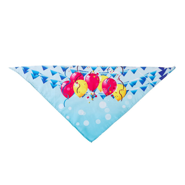 Pet Bandana for Dogs and Cats - Thanksgiving, Christmas, Halloween Pet Triangle Scarf Bib