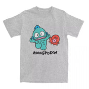 Hangyodon T-Shirt Men Women Funny Pure Tees Crewneck Short S