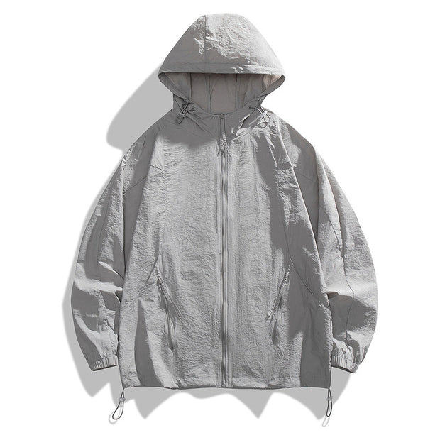 Sun Protection Jacket for Men Waterproof Lightweight Skin Clothing