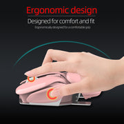 New USB wireless mouse 1600DPI rechargeable office mouse desktop laptop accessories