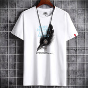 New Fashion Anime T Shirt White Oversized Summer for Men Clothing Graphic Vintage T-shirt Tshirt Harajuku Manga Anime S-6XL