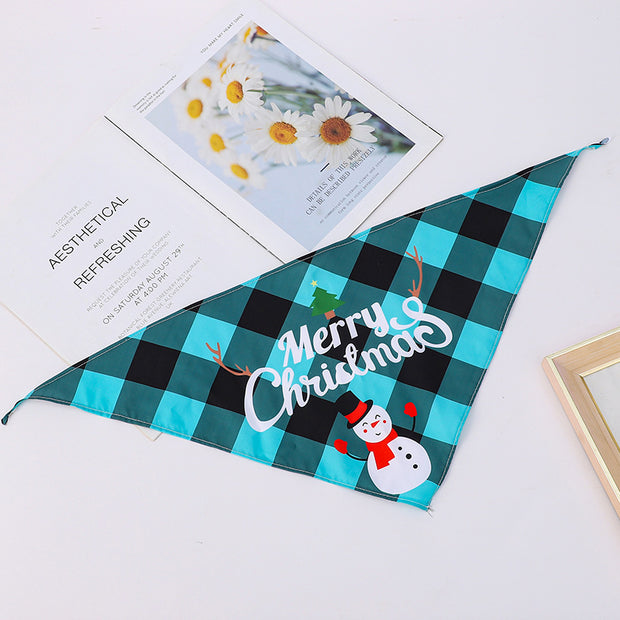 Pet Bandana for Dogs and Cats - Thanksgiving, Christmas, Halloween Pet Triangle Scarf Bib