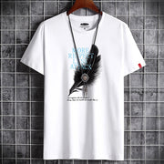 New Fashion Anime T Shirt White Oversized Summer for Men Clothing Graphic Vintage T-shirt Tshirt Harajuku Manga Anime S-6XL